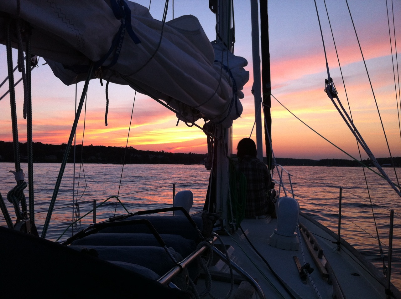 Me on Meet the Teach » Sailboat Sunset